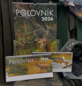 📅 Kalendáre na rok 2026 práve dorazili! 🦌🎣 Poľovnícke aj rybárske, stolové aj na zavesenie – vyberte si podľa svojho štýlu...