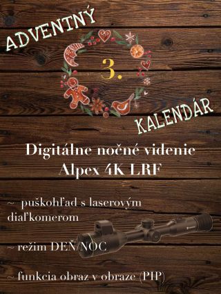 🎄 ADVENTNÝ KALENDÁR KaliberSP – 3. DEŇ 🎄 Dnes vám predstavujeme jeden z TOP produktov tejto sezóny – Digitálne nočné...
