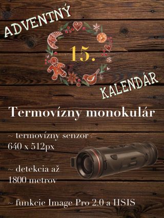 🎄 Adventný kalendár KaliberSP – 15. deň 🎄 👁️ Prahnú vaše oči po detailoch aj v tme? Priblížte si ich s termovíznym...