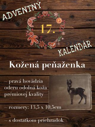 🎄 Adventný kalendár KaliberSP – 17. deň 🎄 Dnes máme tip na darček, ktorý poteší každého poľovníka aj milovníka prírody....