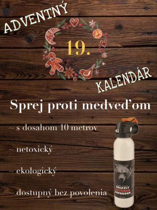 🎄 Adventný kalendár KaliberSP – 19. deň 🎄 Bezpečnosť v prírode nie je luxus, ale nevyhnutnosť. Dnes vám predstavujeme...